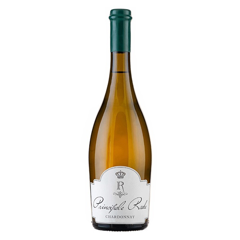Vin Alb Principele Radu Chardonnay, Sec, 0.75 l