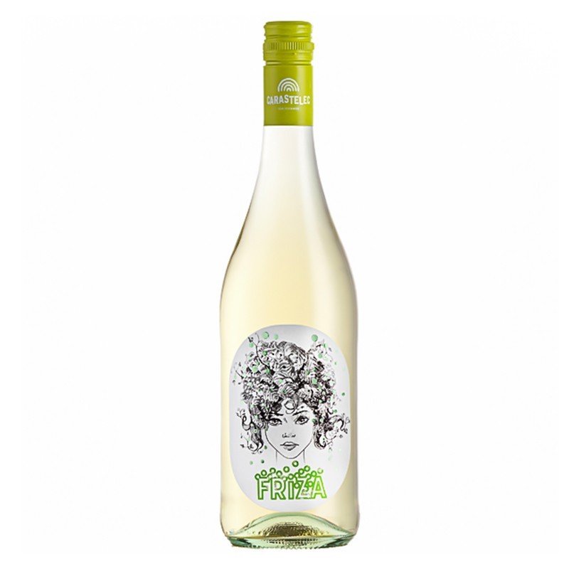 Vin Alb Vinca Friza Alb, Demisec, 0.75 l