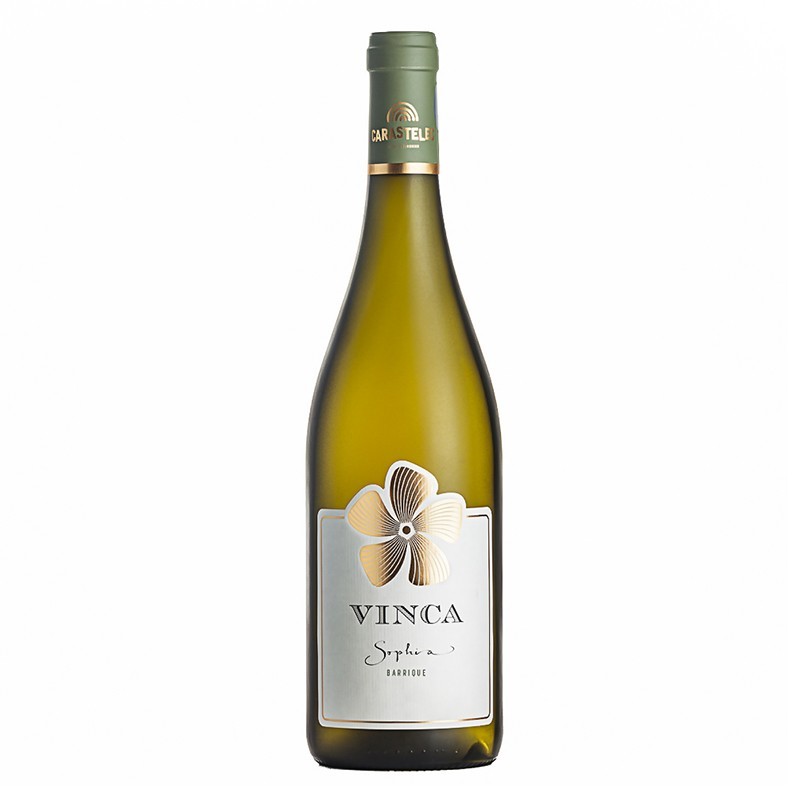 Vin Alb Vinca Sophia Chardonnay Barrique, Sec, 0.75 l