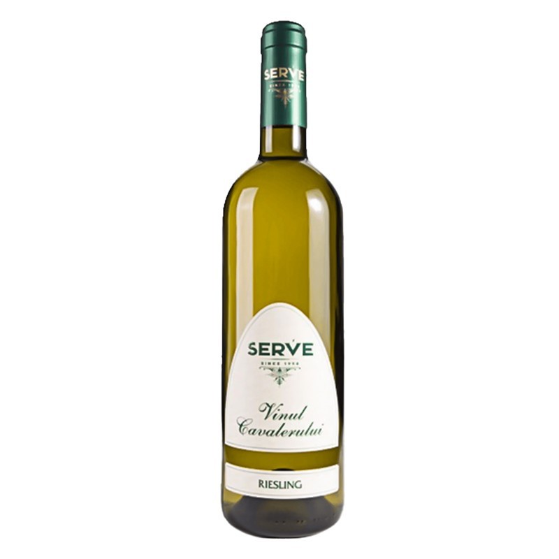 Vin Alb Vinul Cavalerului Riesling, Sec, 0.75 l
