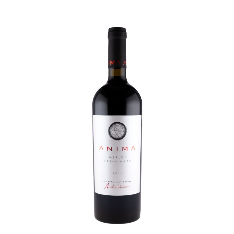 Vin Anima Aurelia Visinescu Merlot, Rosu Sec, 0.75 l