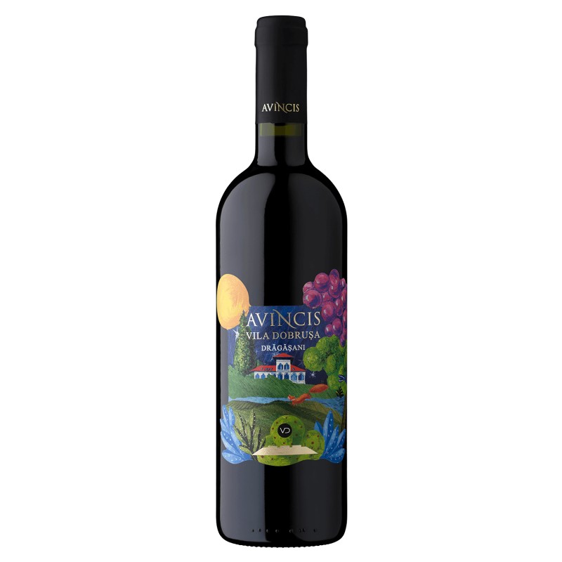 Vin Avincis Vila Dobrusa, Rosu Sec, 0.75 l