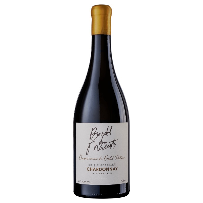 Vin Bardul din Mircesti Chardonnay Barrique, Alb Sec, 0.75 l