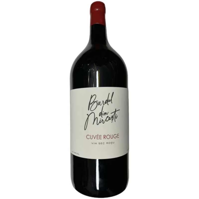 Vin Bardul din Mircesti Cuvee Rouge, Dublu Magnum, Rosu Sec, 3 l