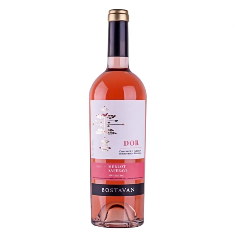 Vin Bostavan Dor, Chateau Purcari Rose Sec 0.75 l