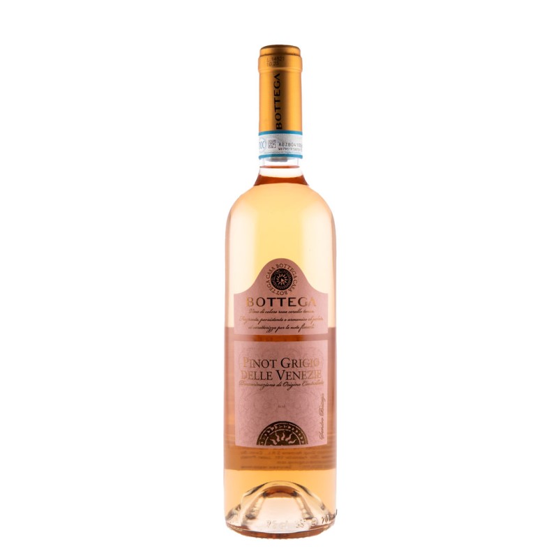 Vin Bottega Pinot Grigio Delle Venezie, Rose Sec, 0.75 l