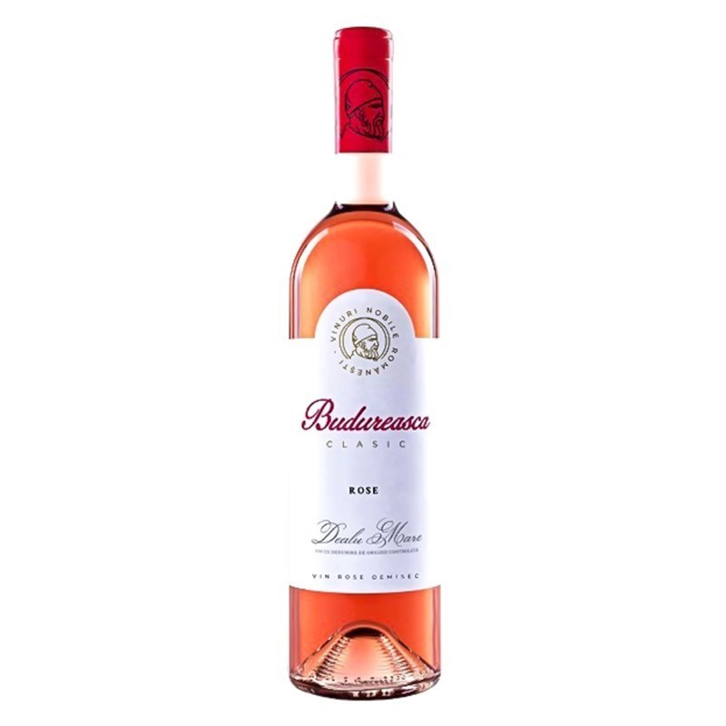 Vin Budureasca Clasic, Rose Sec, 0.75 l