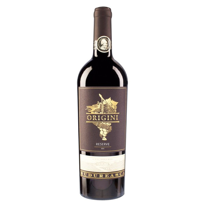 Vin Budureasca Origini Reserve, Rosu, Sec, 0.75 l