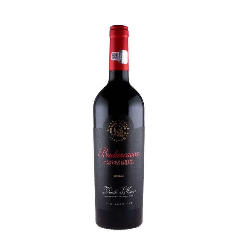 Vin Budureasca Premium Shiraz, Rosu Sec, 0.75 l