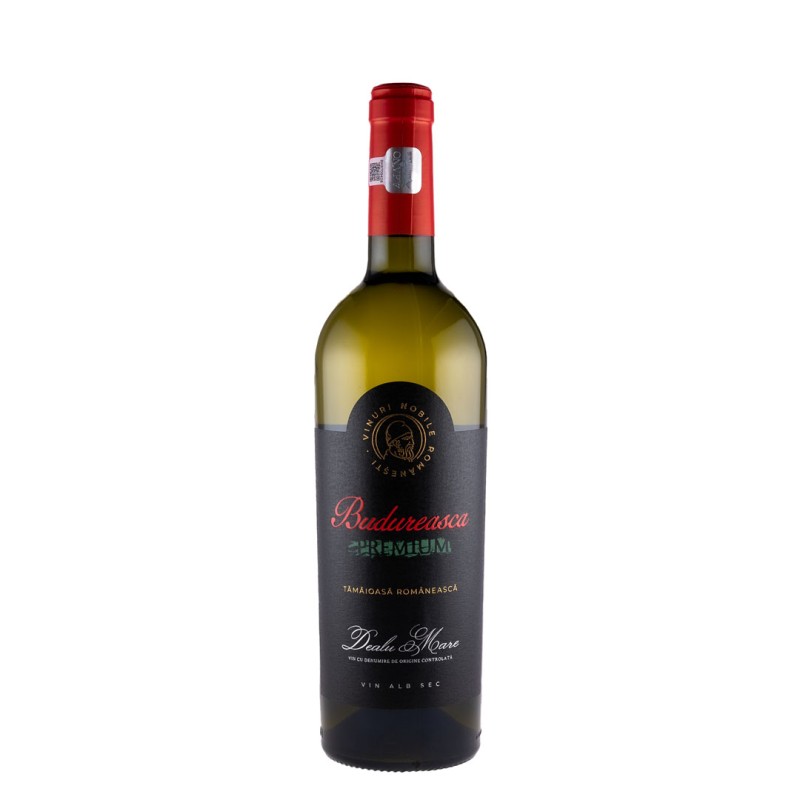 Vin Budureasca Premium Tamaioasa Ramaneasca, Alb Sec, 0.75 l