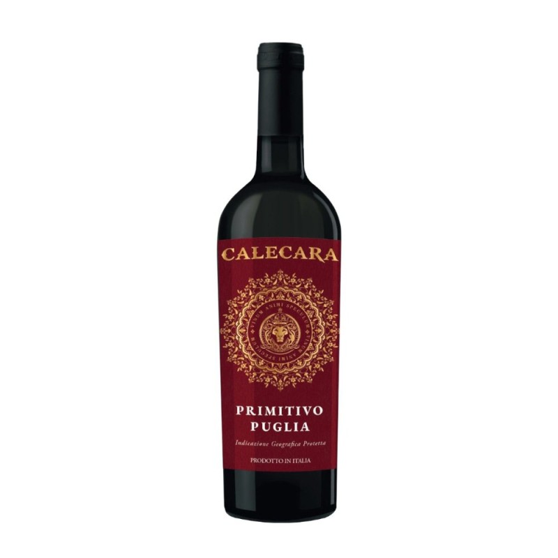 Vin Calecara Primitivo de Manduria, Rosu, 13.5 %, 0.75 l