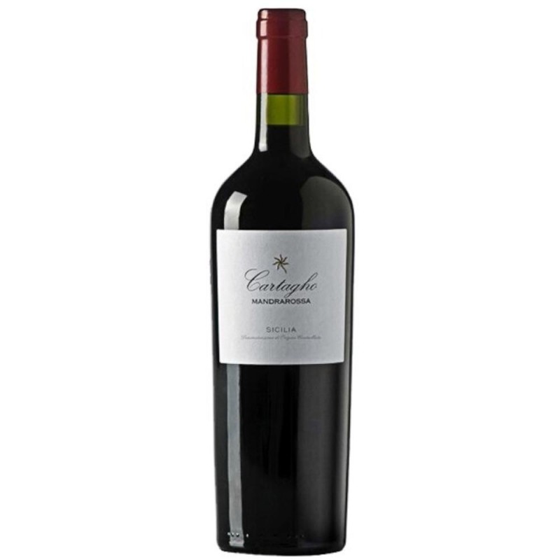 Vin Cartagho Mandrarossa, DOC Sicilia Nero D'avola, Rosu Sec, 750 ml