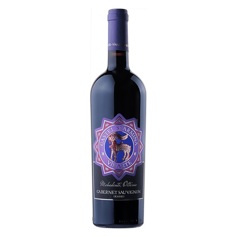 Vin Castel Starmina Vinarte, Cabernet Sauvignon Rosu Demisec 0.75 l