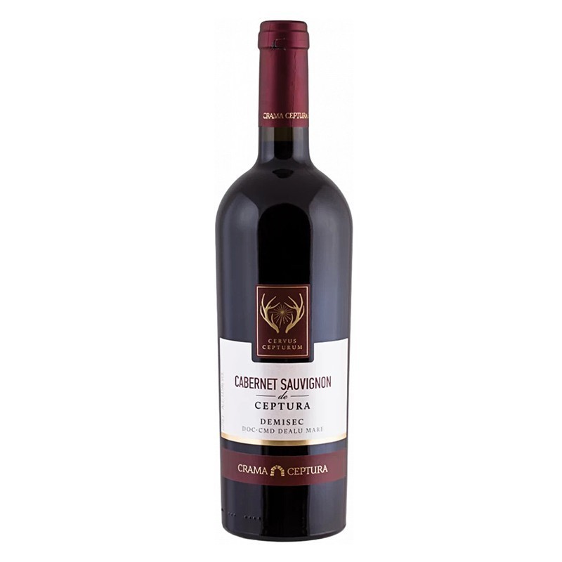 Vin Cervus Cepturum Cabernet Sauvignon Crama Ceptura, Rosu Demisec, 0.75 l