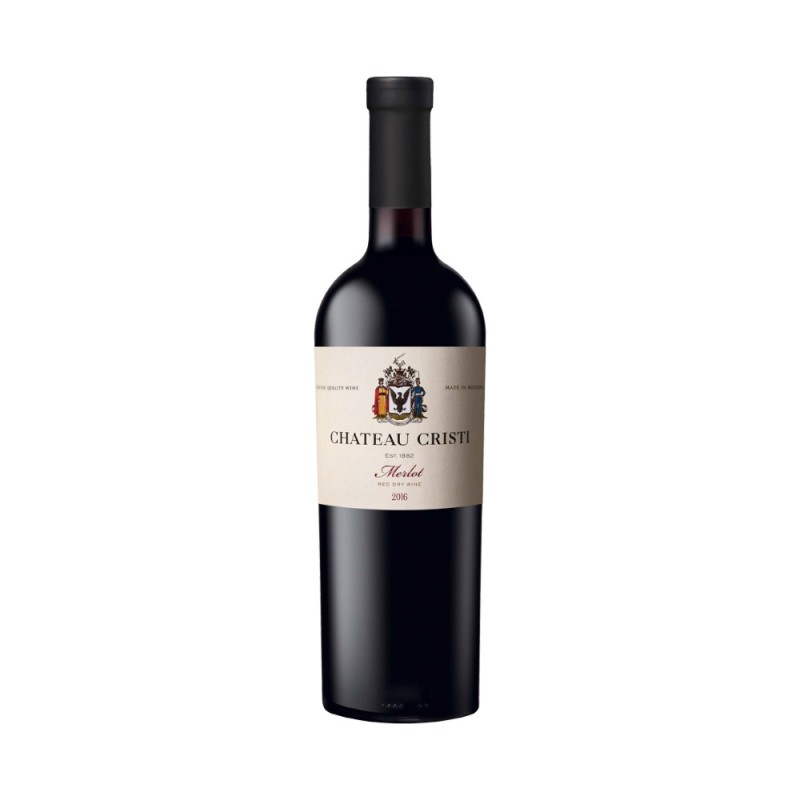 Vin Chateau Cristi, Merlot, Rosu Sec, 0.75 l