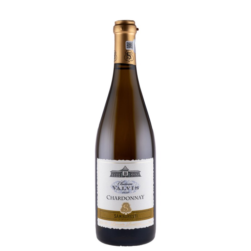 Vin Chateau Valvis Chardonnay Domeniile Samburesti, Alb Sec, 0.75 l