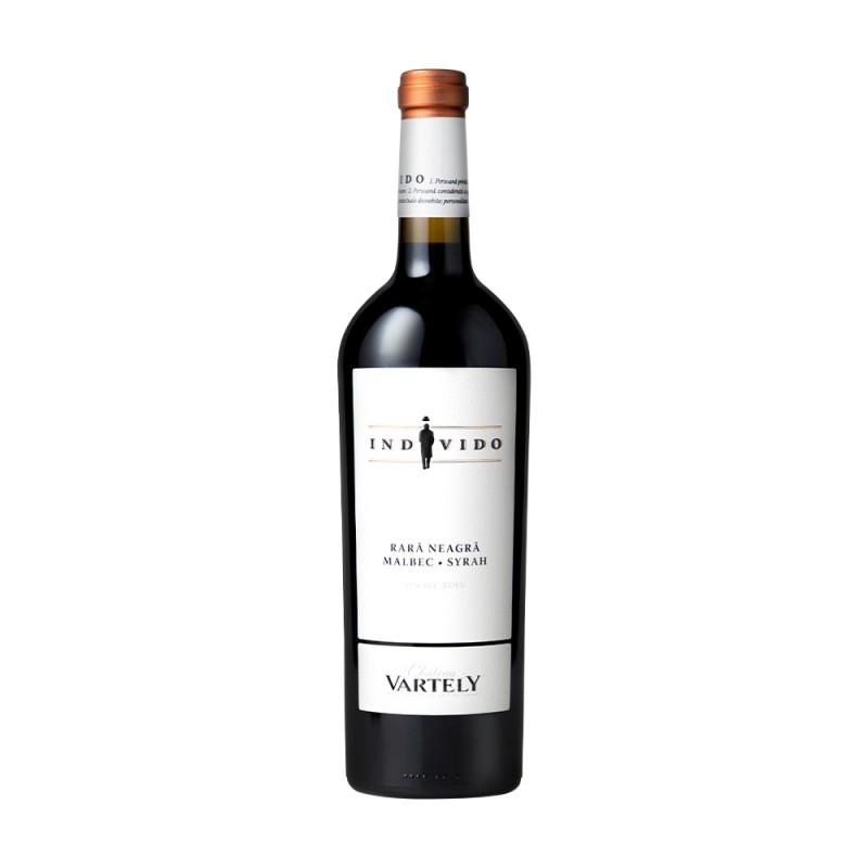 Vin Chateau Vartely Individo, Rara Neagra, Malbec si Syrah, Rosu Sec, 0.75 l