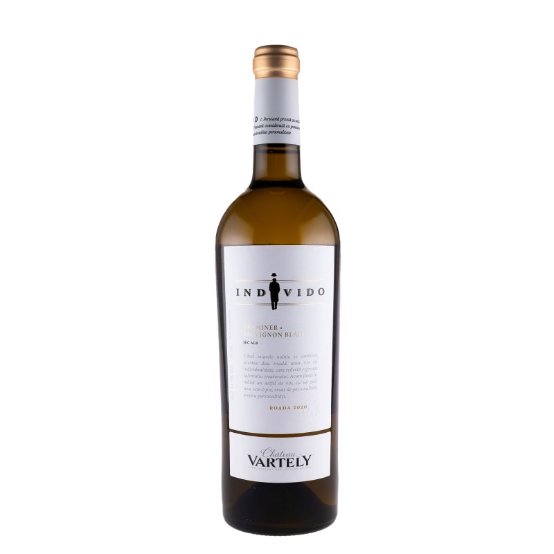 Vin Chateau Vartely Individo Traminer Sauvignon Blanc, Alb Sec, 0.75 l