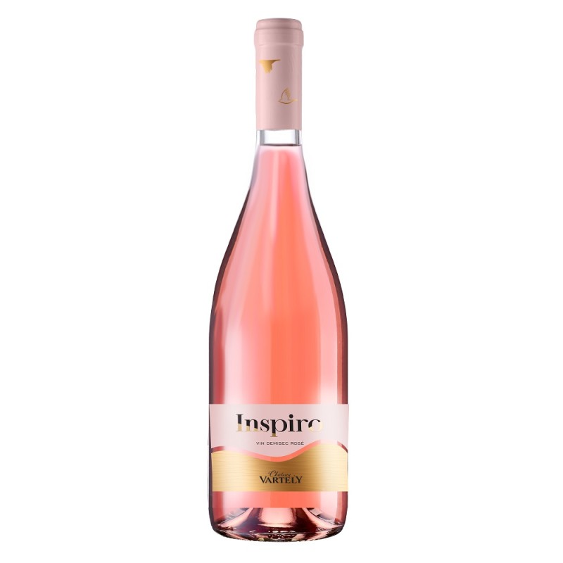 Vin Chateau Vartely Inspiro, Muscat, Rose Demisec, 0.75 l