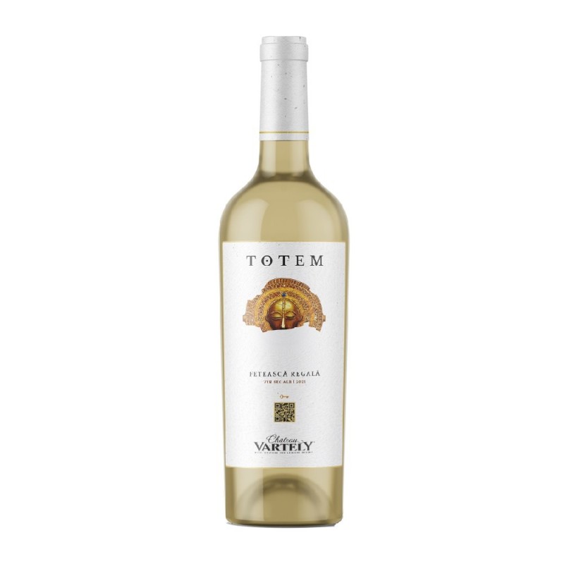 Vin Chateau Vartely Totem, Feteasca Regala, Alb Sec, 0.75 l