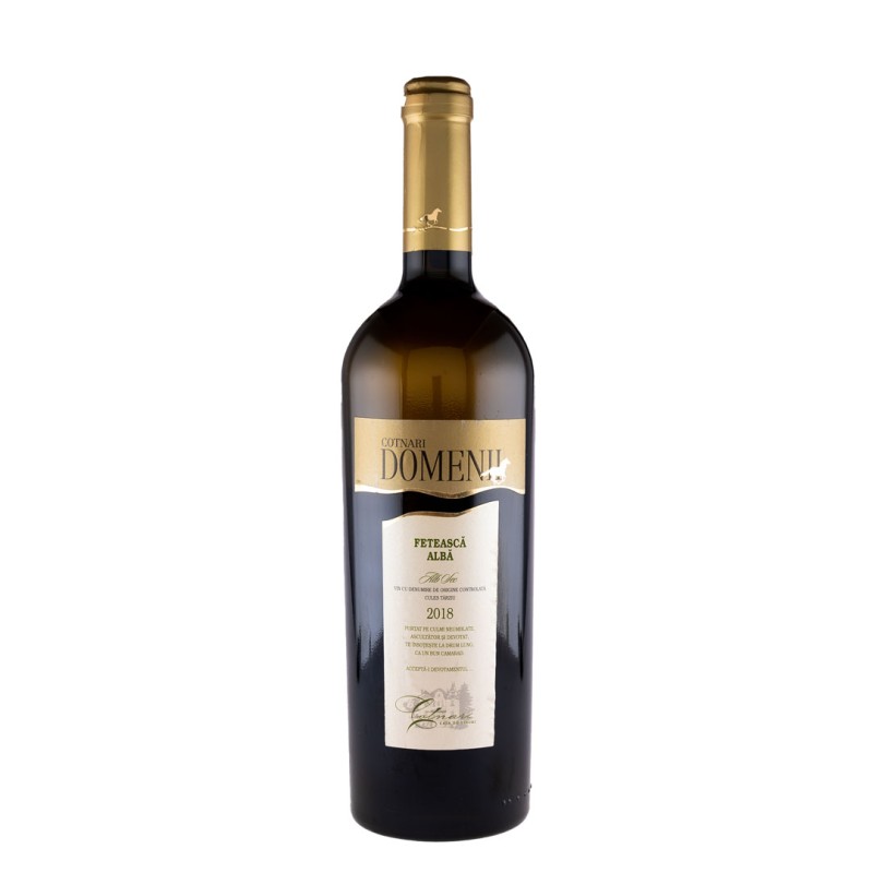 Vin Cotnari Domenii Feteasca Alba, Alb Sec, 0.75 l