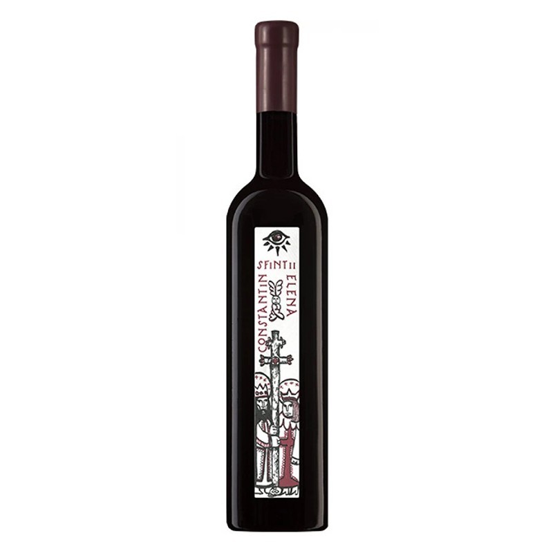 Vin Cupola Sanctis Oprisor, Sfantul Constantin si Elena, Cupaj Rosu Sec 0.75 l