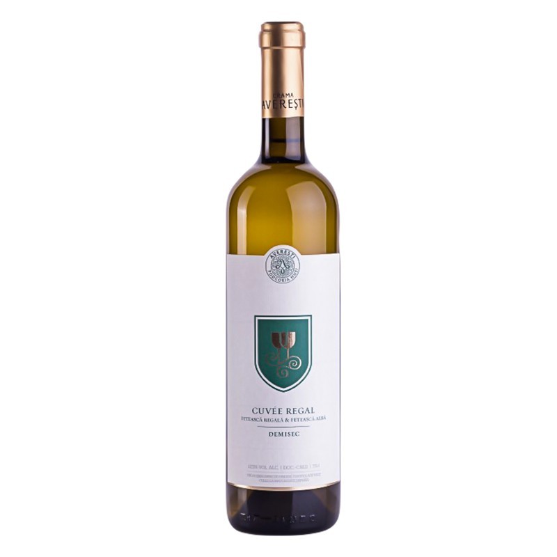 Vin Domeniile Averesti Cuvee Regal Alb Demisec 0.75 l