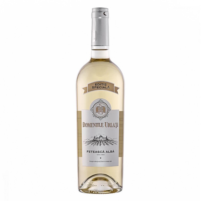 Vin Domeniile Urlati Feteasca Alba, Alb Sec 0.75 l