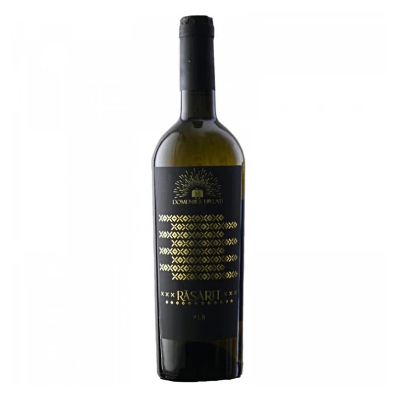 Vin Domeniile Urlati Rasarit Feteasca Alba, Alb Demisec 0.75 l