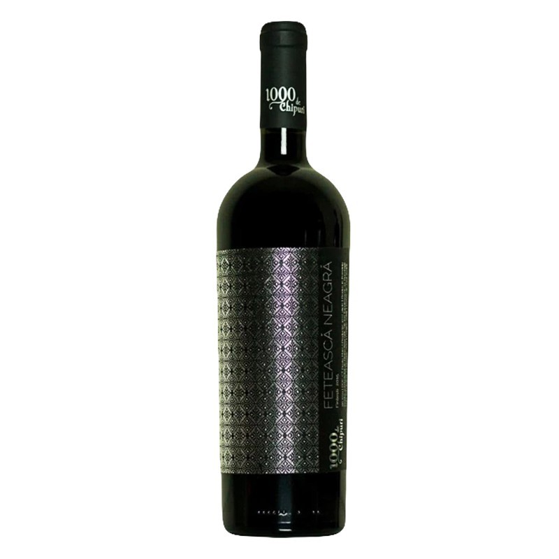 Vin Dulce de Fintesti 1000 de Chipuri Via Mirabilis Feteasca Neagra, Rosu Dulce 0.75 l
