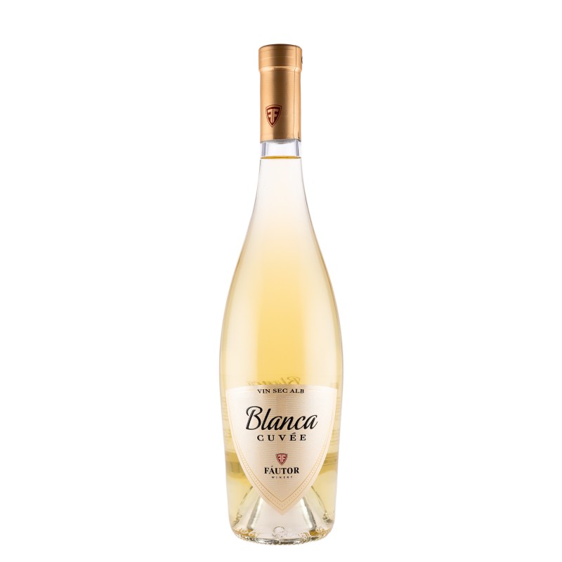 Vin Fautor Blanca Cuvee, Alb Sec, 0.75 l