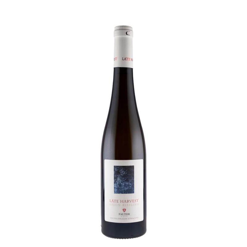 Vin Fautor Late Harvest Riesling de Rhein, Alb Demidulce, 0.5 l