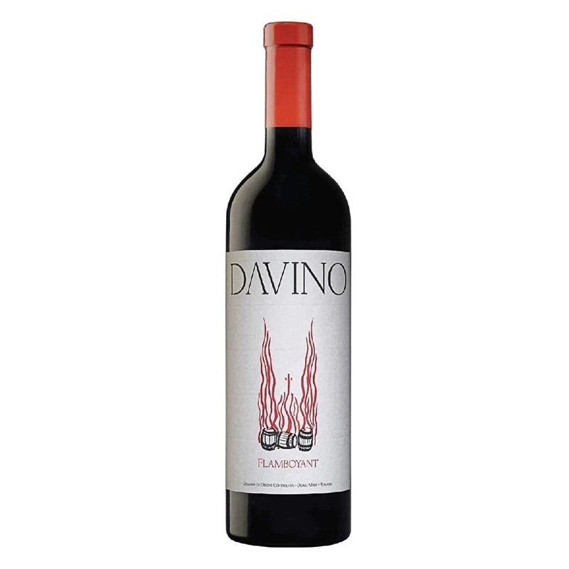 Vin Flamboyant Davino Rosu Sec 0.75 l