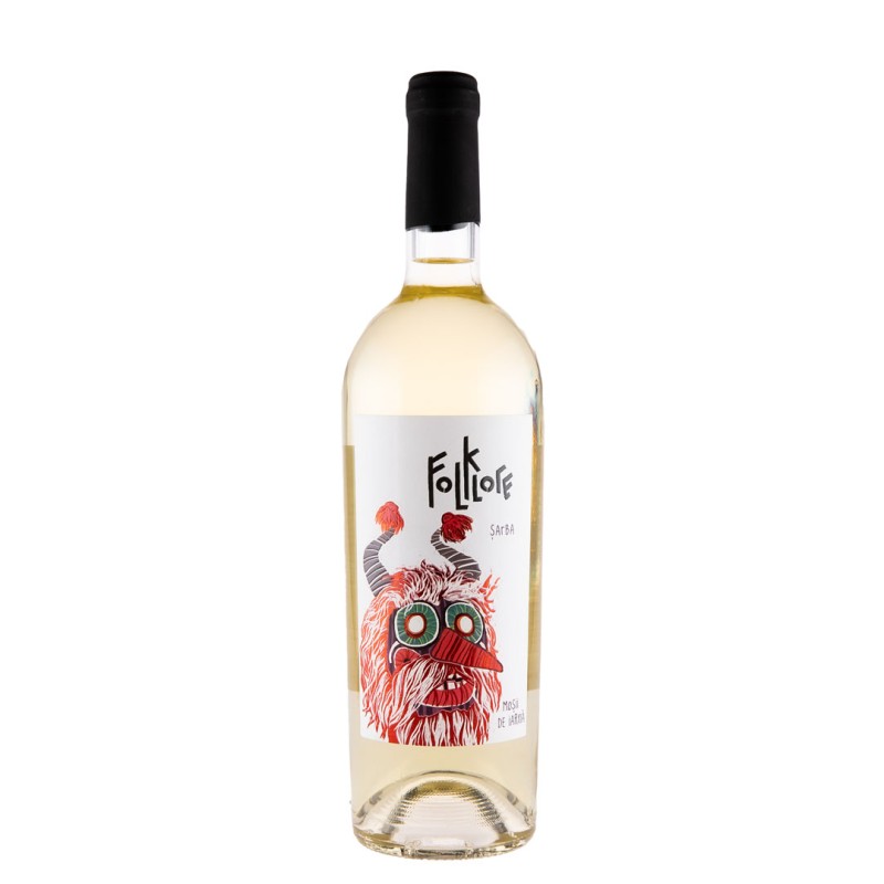 Vin Folklore Sarba, Alb Sec, 0.75 l