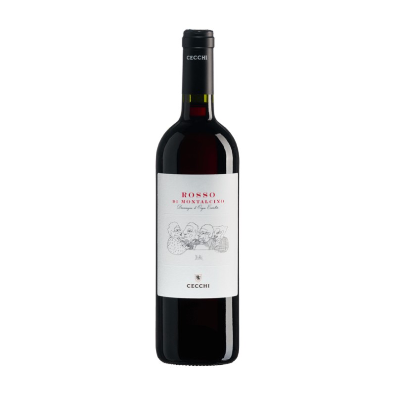 Vin Gli Amici Rosso Montalcino Cecchi DOC, 13% Alcool, 0.75 l