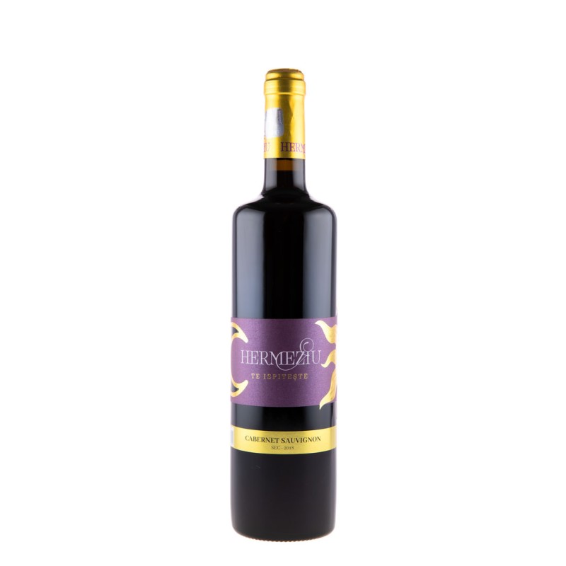 Vin Hermeziu Te Ispiteste Cabernet Sauvignon, Rosu Sec, 0.75 l