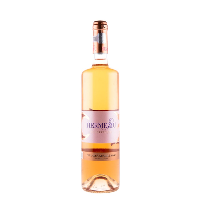 Vin Hermeziu Te Ispiteste Feteasca Neagra, Rose Sec, 0.75 l