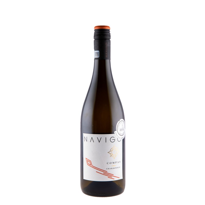Vin Jidvei Navigo Compas Chardonnay, Alb Sec, 0.75 l