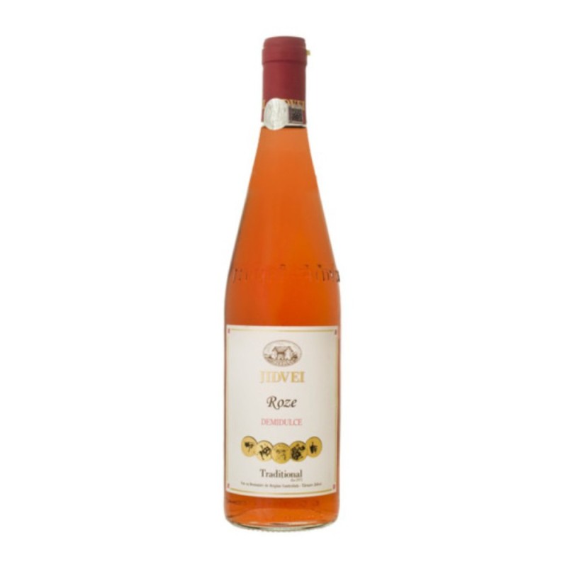 Vin Jidvei Traditional, DOC, Rose Demidulce, 0.75 l