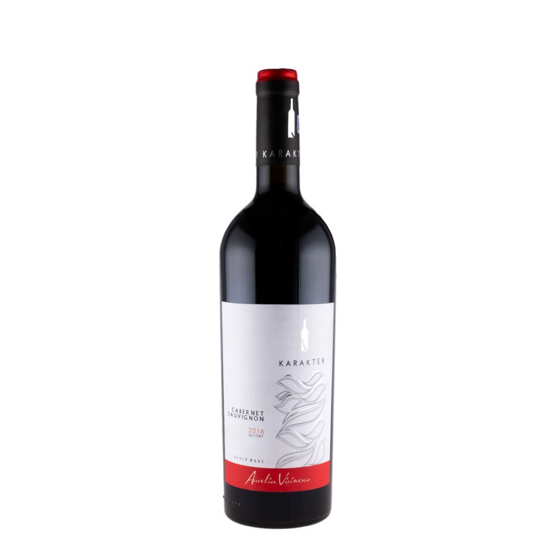 Vin Karakter Aurelia Visinescu Cabernet Sauvignon, Rosu Sec, 0.75 l