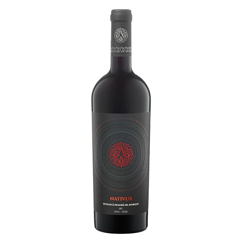 Vin Nativus Feteasca Neagra de Averesti Rosu Sec 0.75 l