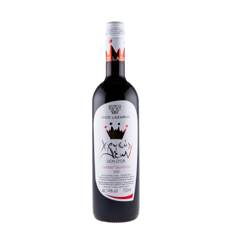 Vin Nico Lazaridi Lion D'Or Cabernet Sauvignon, Rosu Sec, 0.75 l