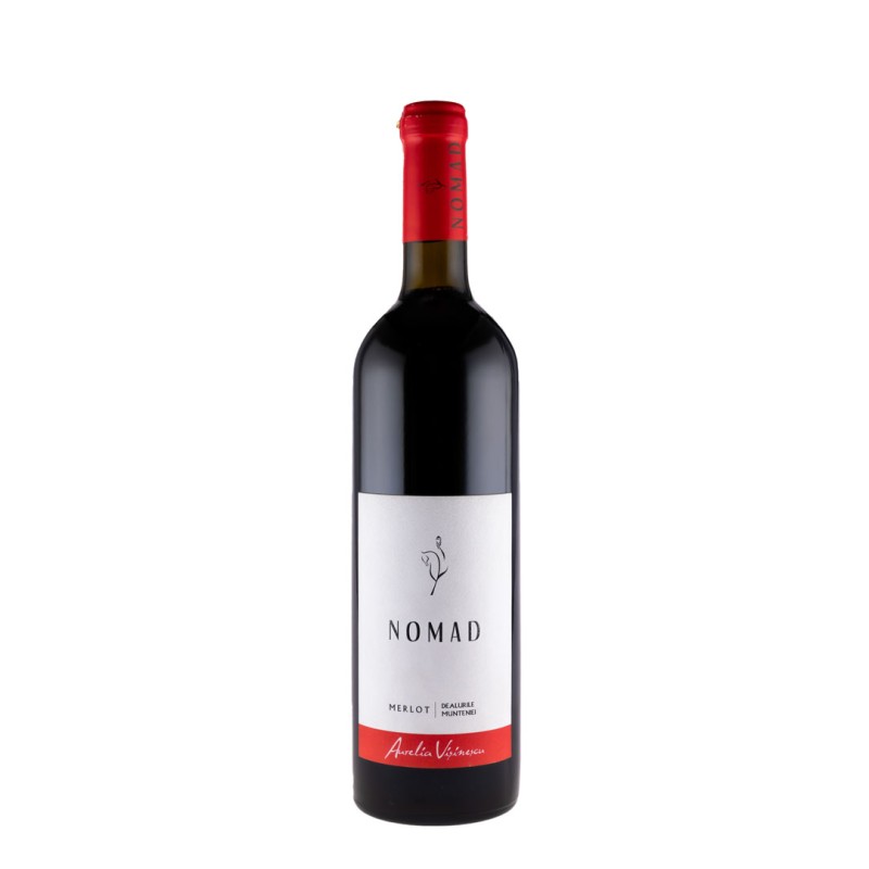 Vin Nomad Aurelia Visinescu Merlot, Rosu Sec, 0.75 l