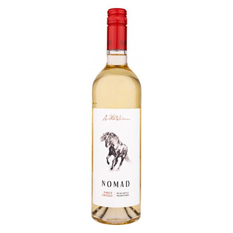 Vin Nomad Aurelia Visinescu Pinot Grigio, Alb Sec 0.75 l