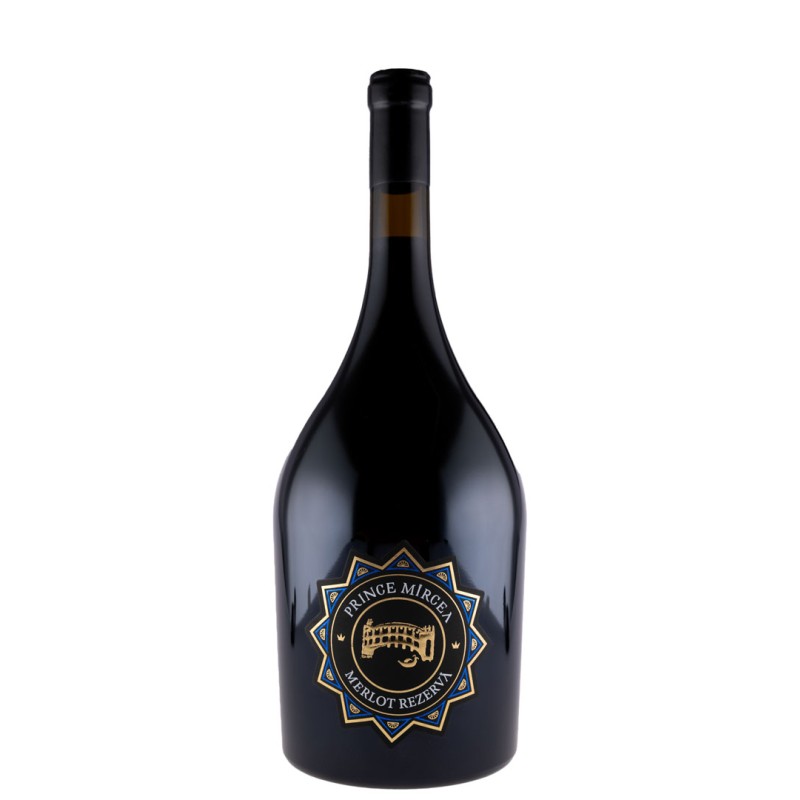 Vin Prince Mircea Merlot Rezerva Vinarte, Rosu Sec, 1.5 l