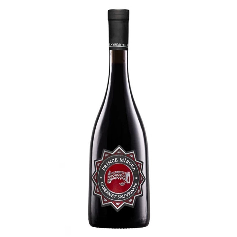 Vin Prince Mircea Vinarte Cabernet Sauvignon, Rosu Sec, 0.75 l