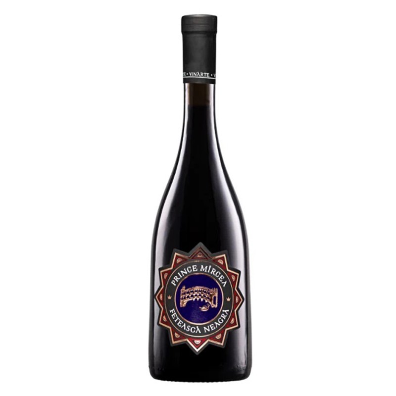 Vin Prince Mircea Vinarte Feteasca Neagra, Rosu Sec 0.75 l