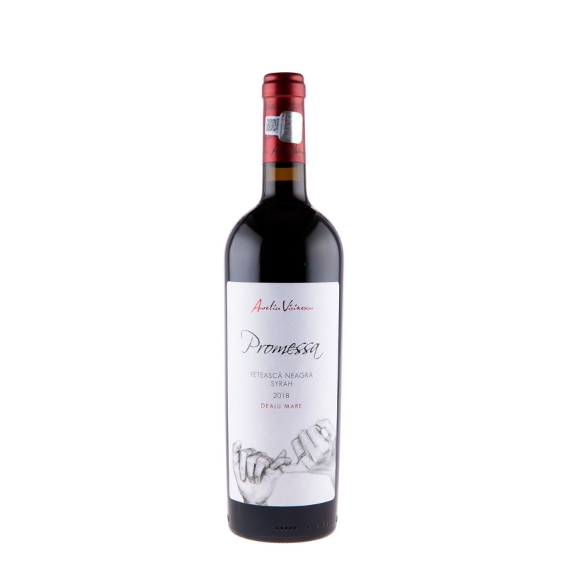 Vin Promessa Aurelia Visinescu Feteasca Neagra & Syrah, Rosu Sec, 0.75 l