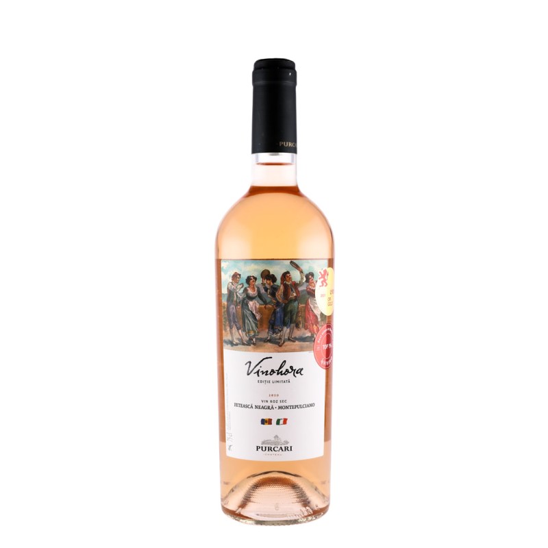 Vin Purcari Vinohora Rose, Sec, 0.75 l