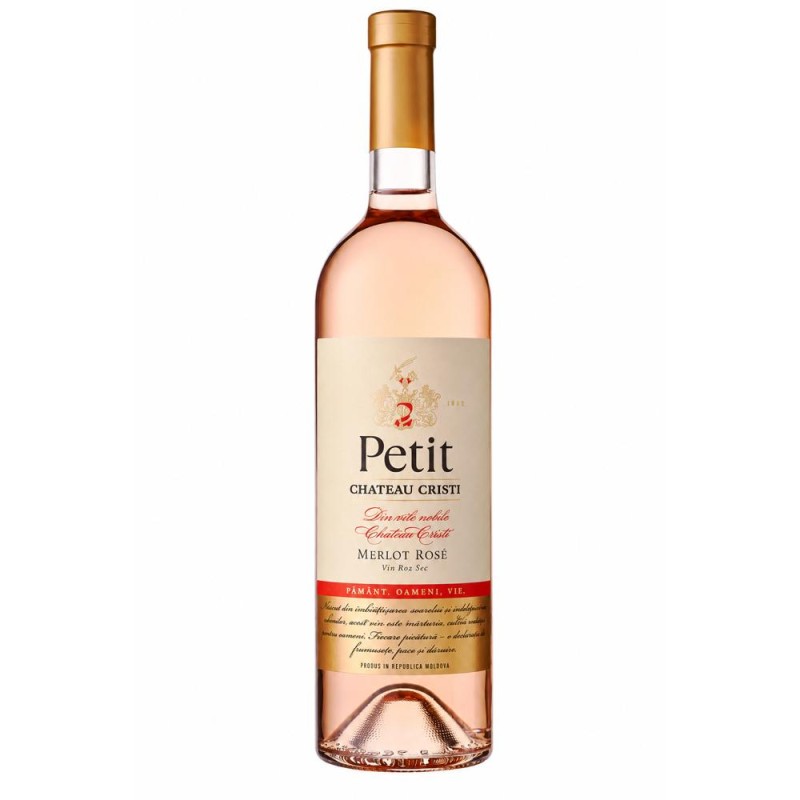 Vin Rose Chateau Cristi Petit, Merlot, 0.75 l